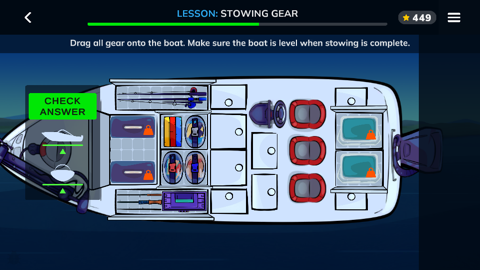 Stowing Gear