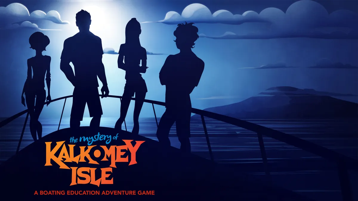 The Mystery of Kalkomey Isle — A Boating Education Adventure Game