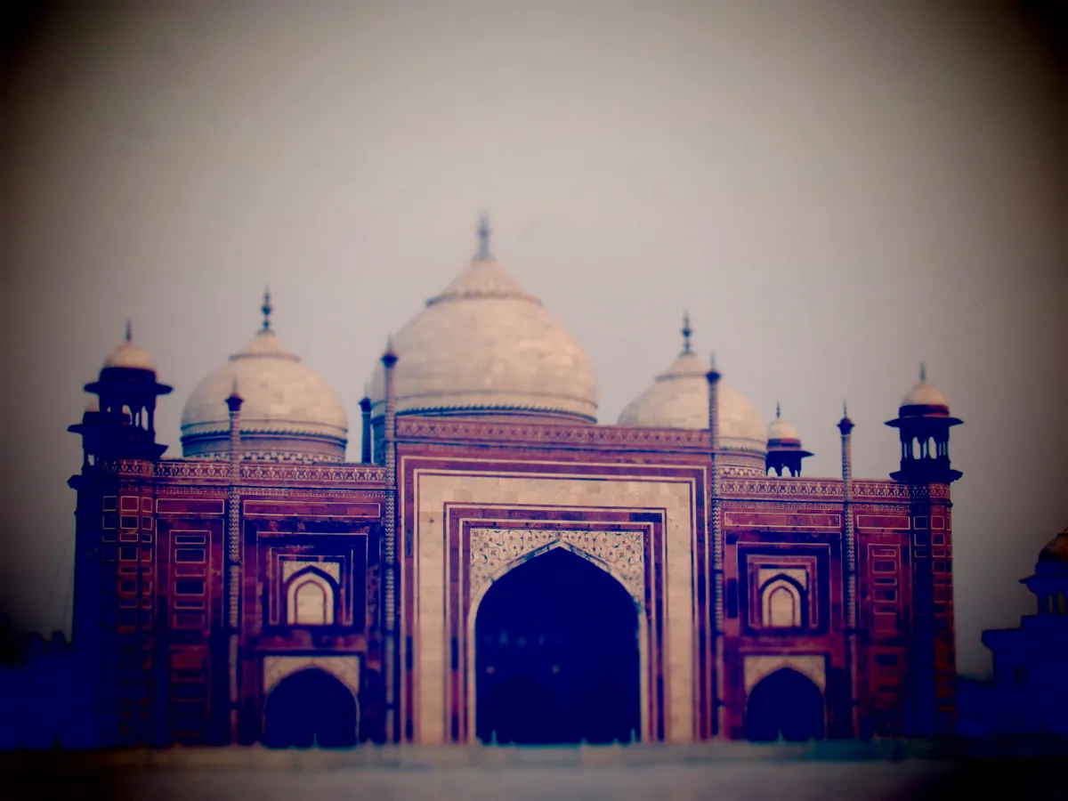 the mosque at dawn